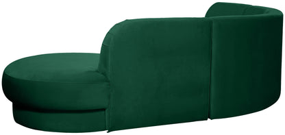 Otto Green Velvet 3pc. Sectional (3 Boxes) Sectional