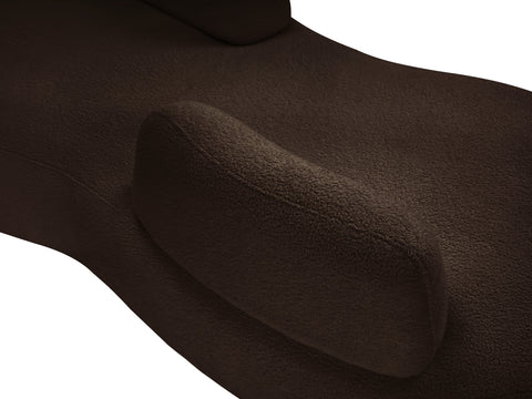 Ward Brown Teddy Fabric Chaise/Loveseat