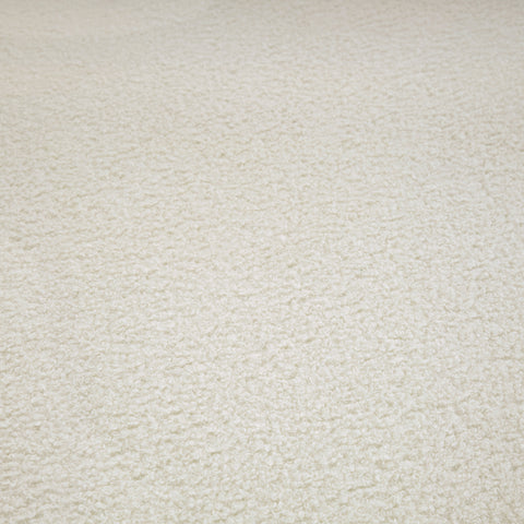 Ward Cream Teddy Fabric Chaise/Loveseat