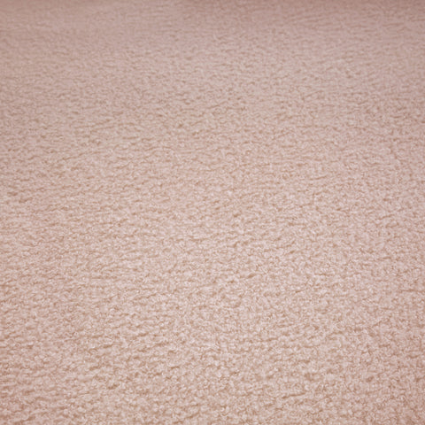 Ward Pink Teddy Fabric Chaise/Loveseat