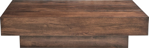 Harper Brown Mango Wood Coffee Table, 1 Piece