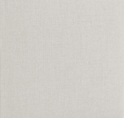 Crescent Cream Durable Linen Textured Armless Chair Armless