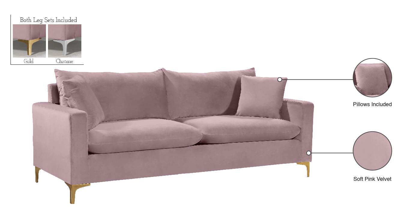 barrel pink velvet sofa s
