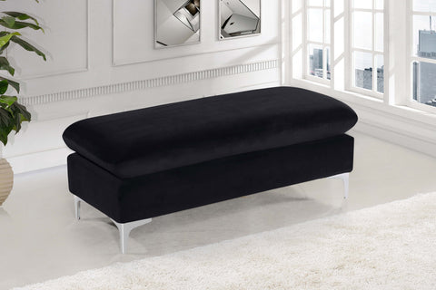 Barrel Black Velvet 2pc. Reversible Sectional Sectional