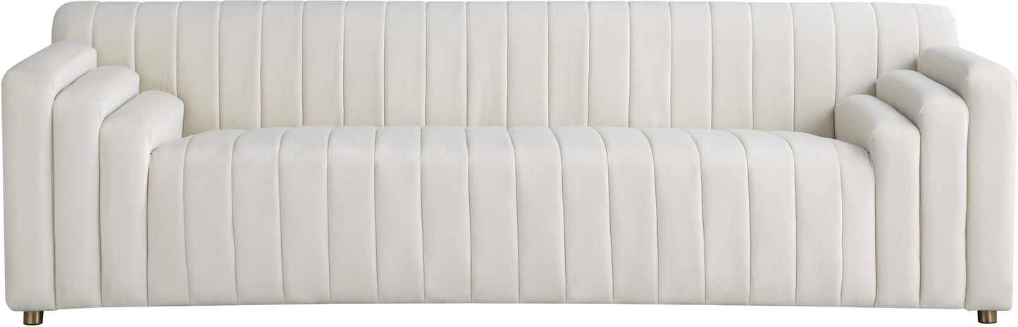 elly cream velvet sofa s