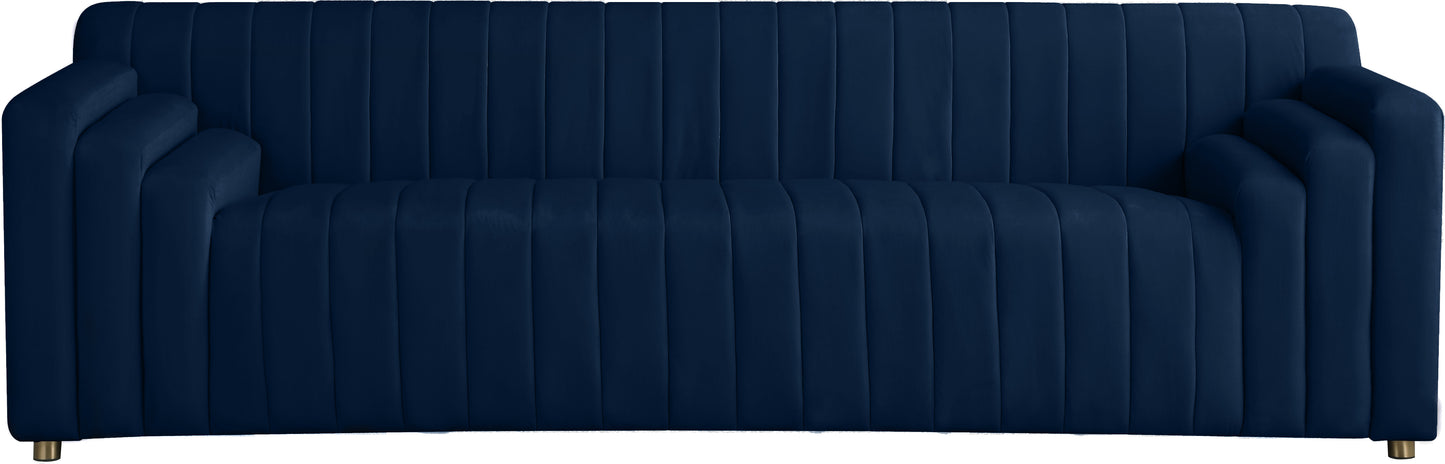 elly navy velvet sofa s