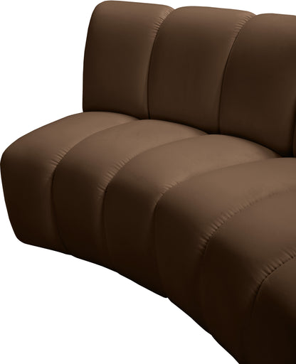 Calvin Brown Velvet 2pc. Modular Sectional