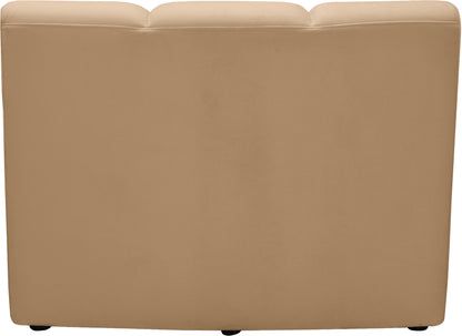 Calvin Camel Velvet Modular Chair