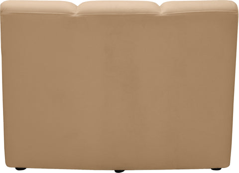 Calvin Camel Velvet Modular Chair