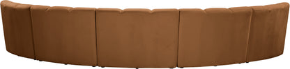 Calvin Saddle Velvet 5pc. Modular Sectional