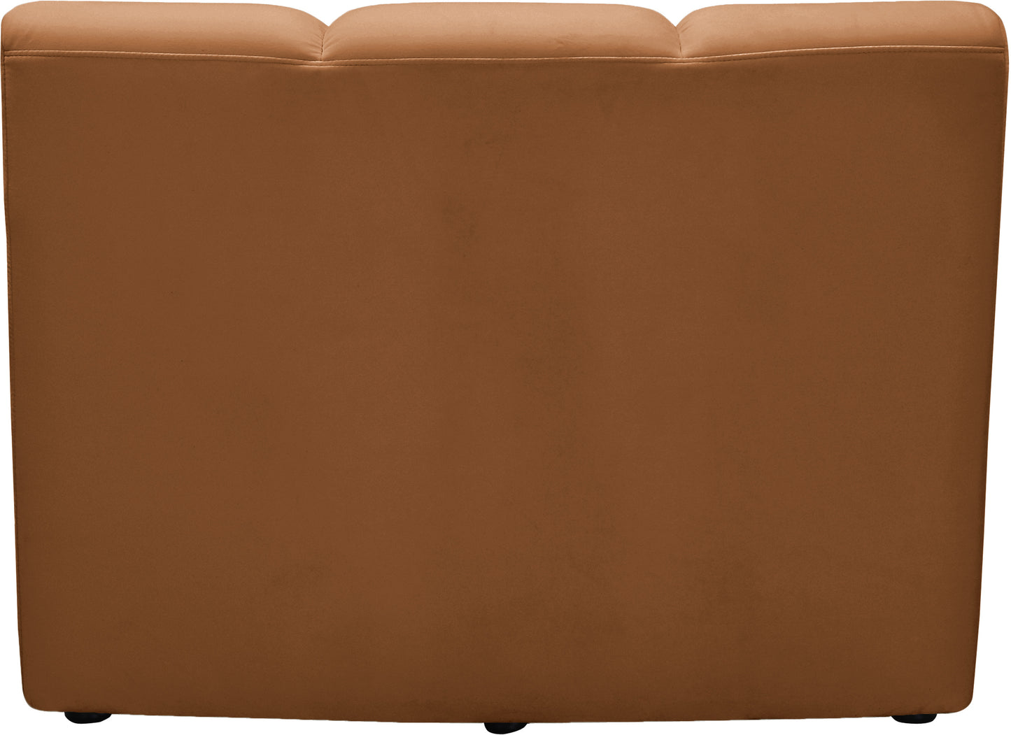 calvin saddle velvet modular chair