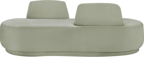 Ward Mint Chenille Fabric Chaise/Loveseat