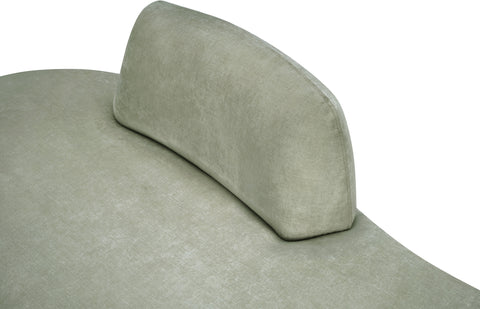 Ward Mint Chenille Fabric Chaise/Loveseat