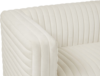 Selena Cream Velvet Chair C