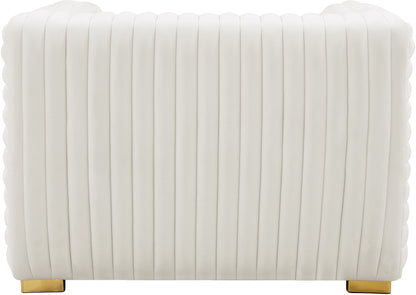 Selena Cream Velvet Chair C