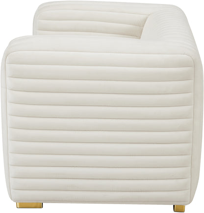 Selena Cream Velvet Chair C