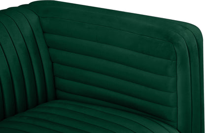 Selena Green Velvet Chair C