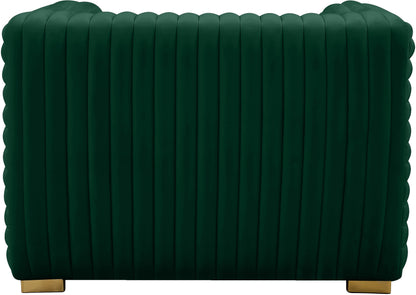 Selena Green Velvet Chair C