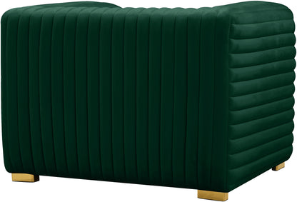 Selena Green Velvet Chair C