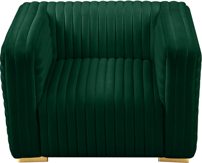 Selena Green Velvet Chair C