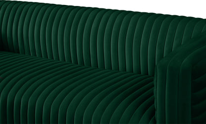 Selena Green Velvet Sofa S