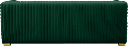 Selena Green Velvet Sofa S