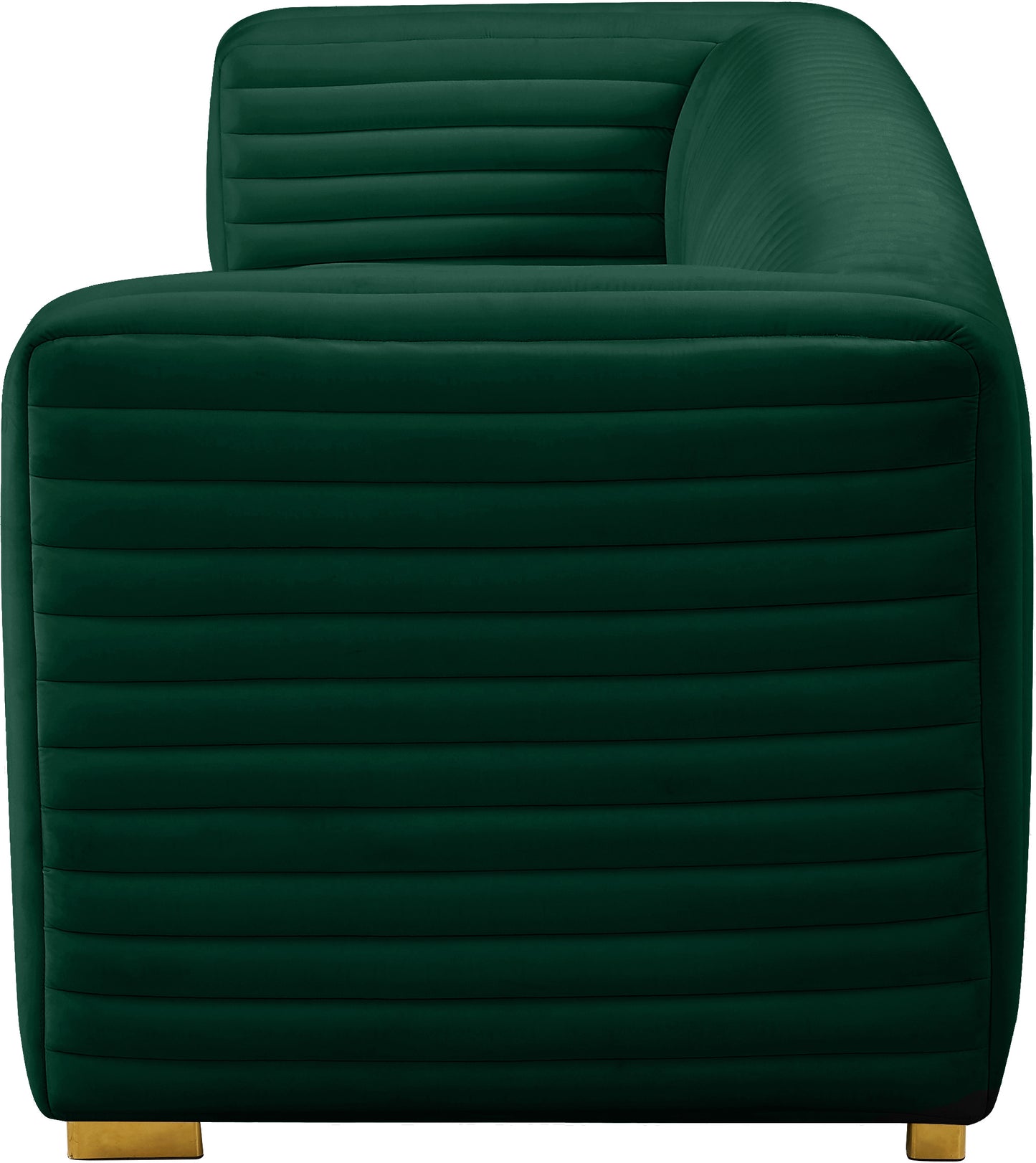 selena green velvet sofa s