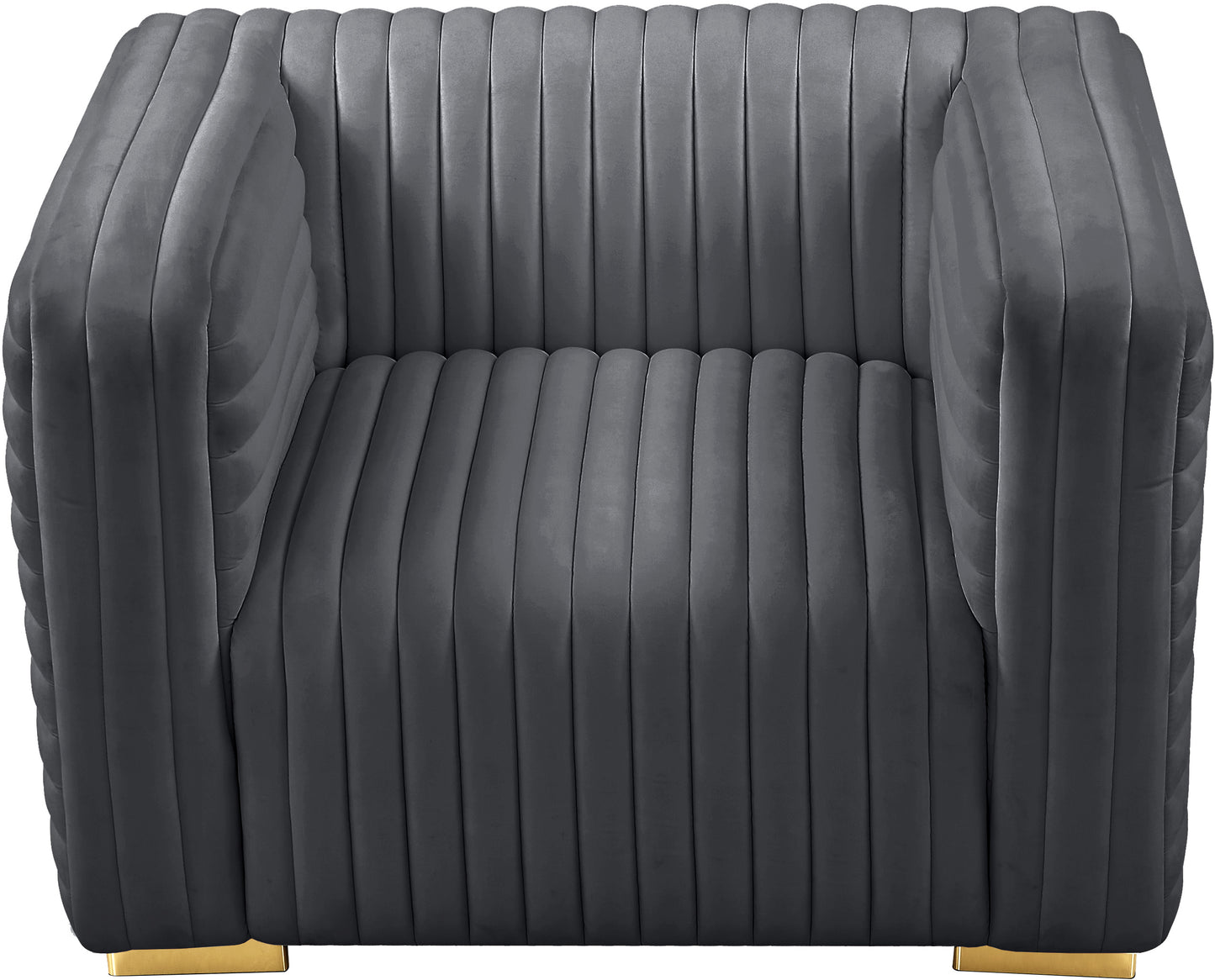 selena grey velvet chair c