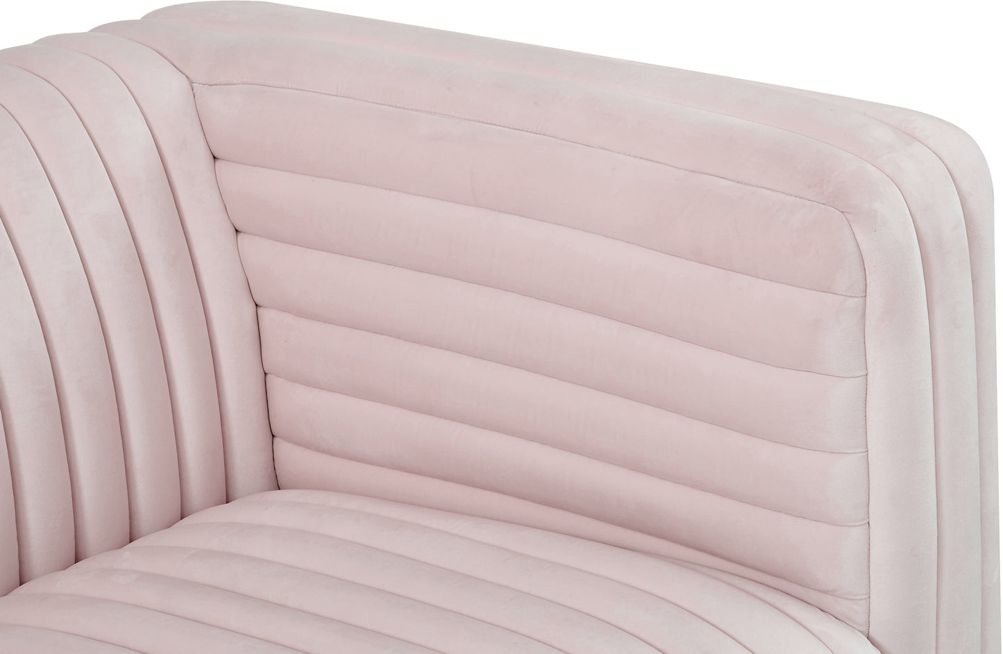 selena pink velvet chair c