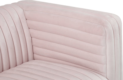 Selena Pink Velvet Chair C