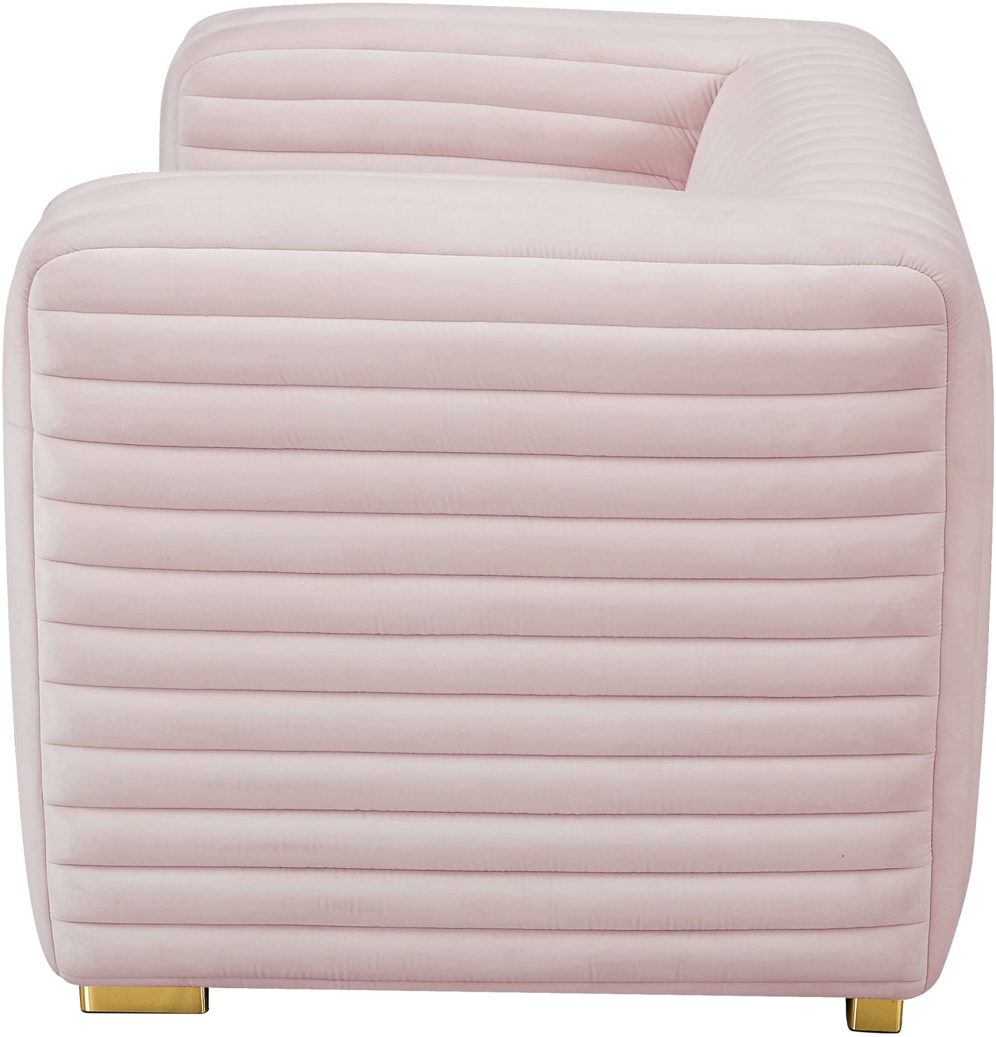 selena pink velvet chair c