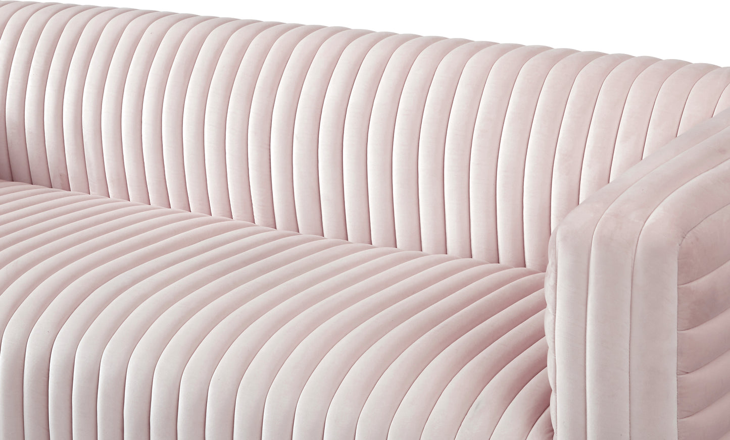 selena pink velvet sofa s