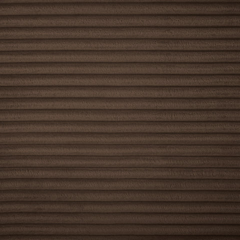 Faye Brown Corduroy Performance Fabric Upholstered Chaise Lounge, 1 Piece