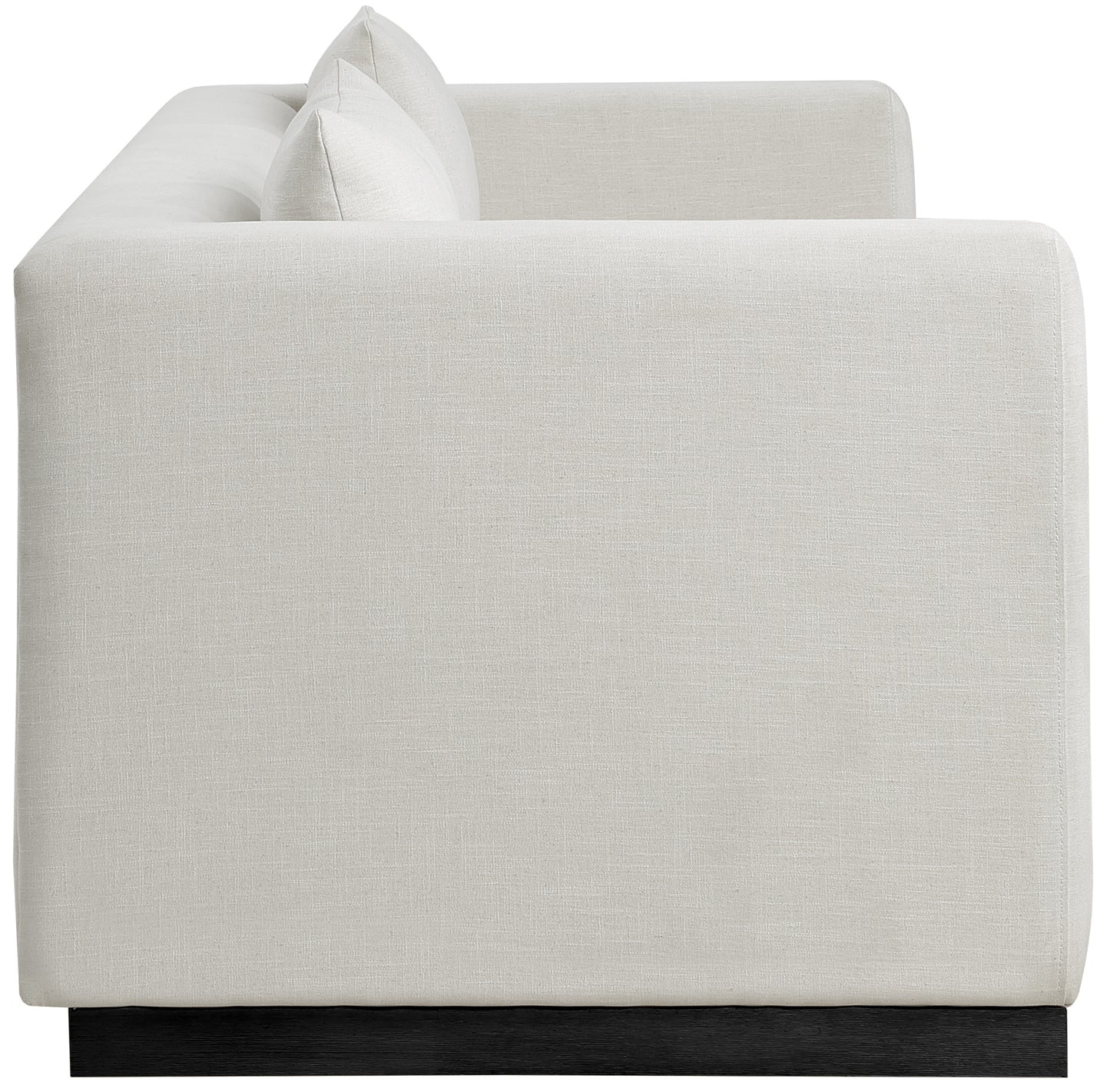 carly beige linen textured fabic sofa s
