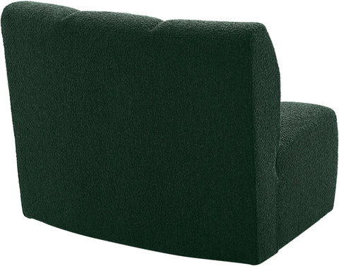 Calais Green Boucle Fabric Modular Chair C