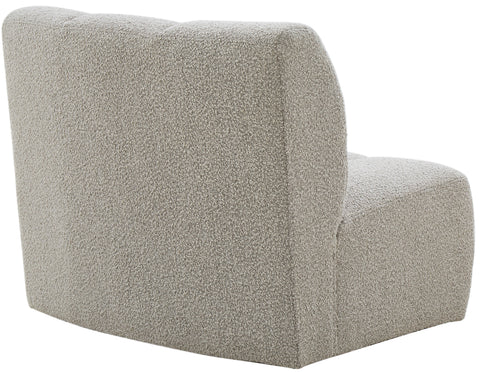 Calais Brown Boucle Fabric Modular Chair C