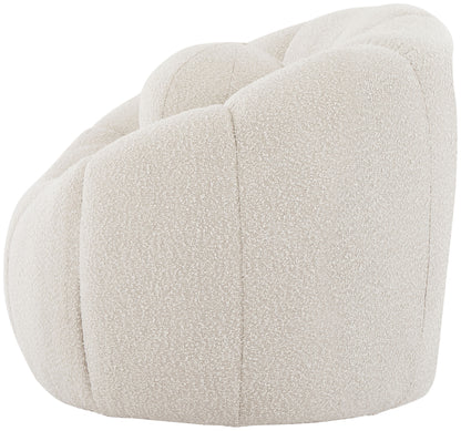 Marcello Cream Boucle Fabric Chair C