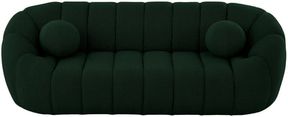 Marcello Green Boucle Fabric Sofa S
