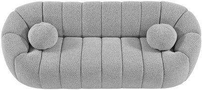 Marcello Grey Boucle Fabric Sofa S