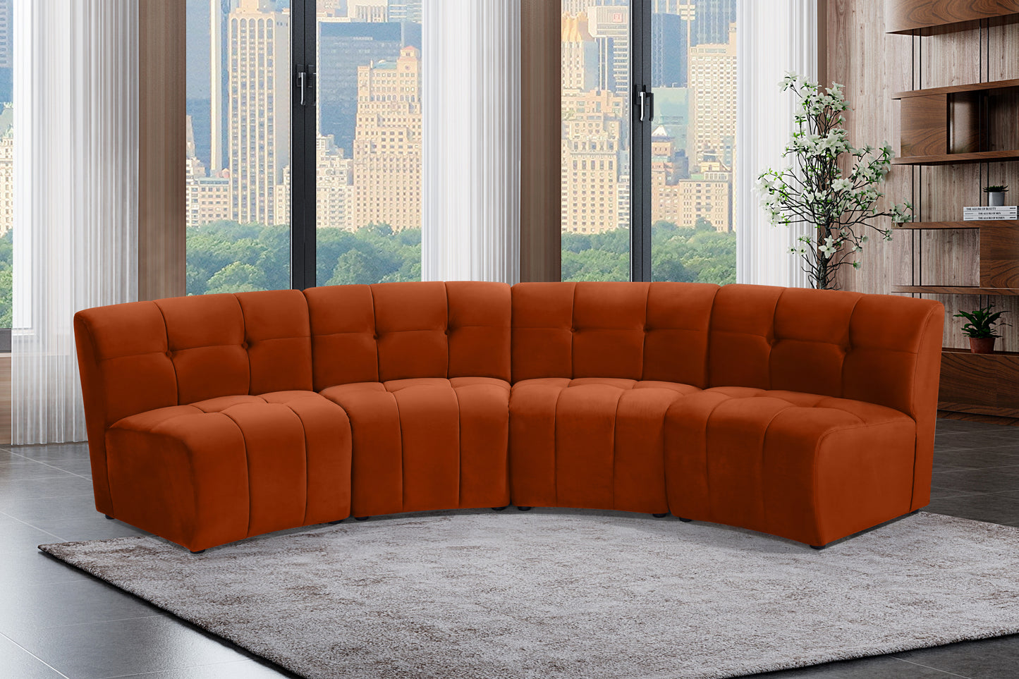 4pc. modular sectional