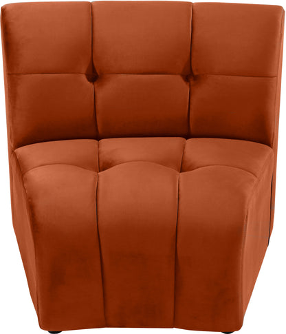 Yara Cognac Velvet Modular Chair C