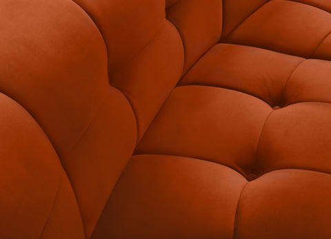 Yara Cognac Velvet Modular Chair C