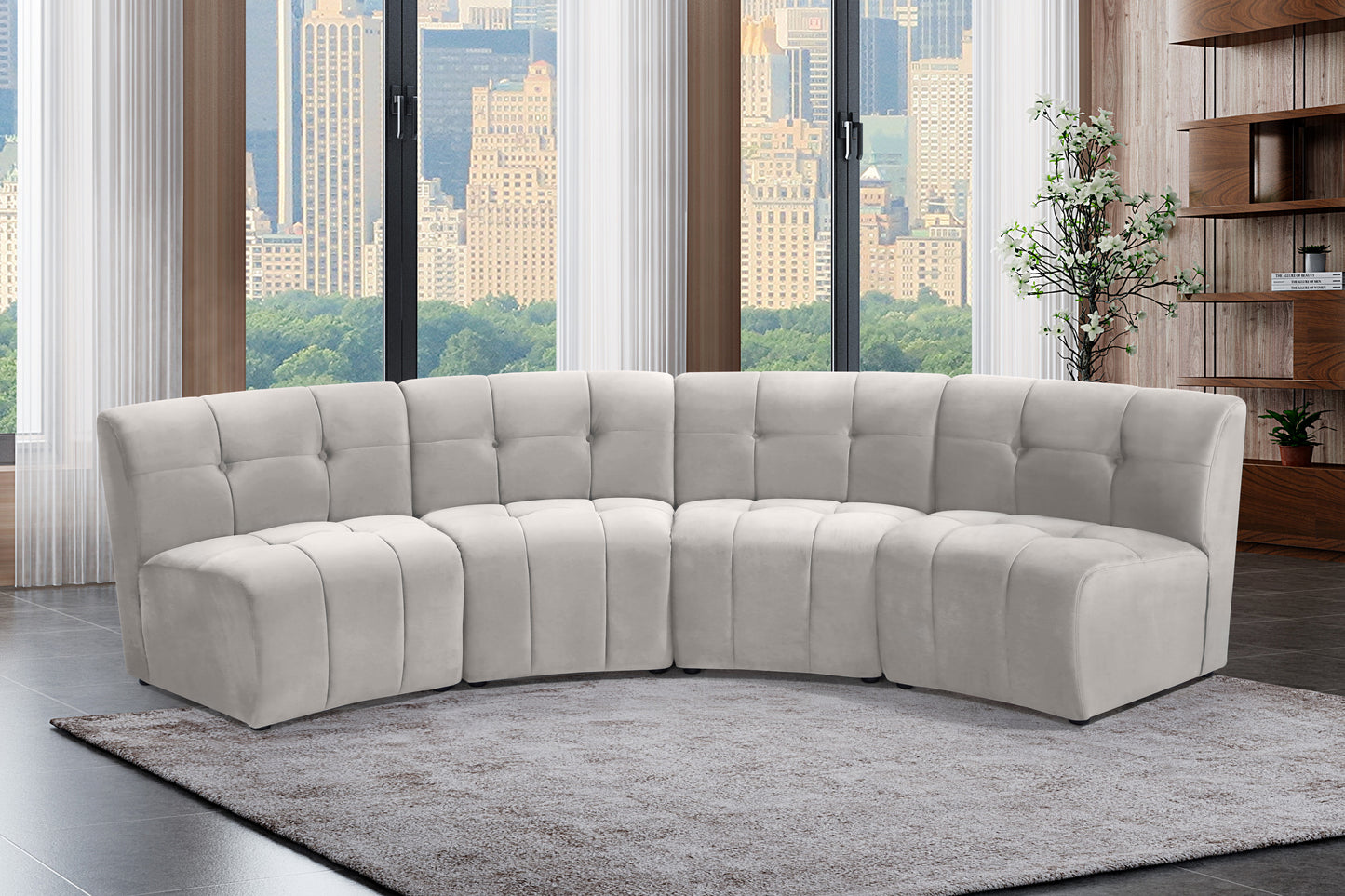 4pc. modular sectional