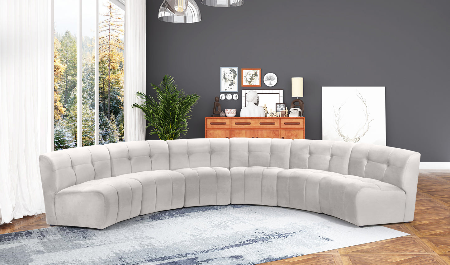 6pc. modular sectional