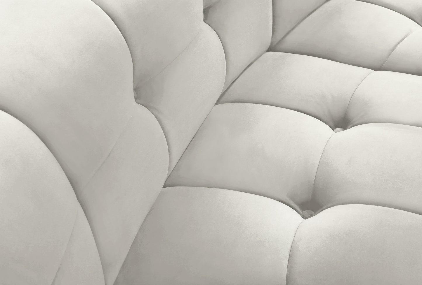 yara cream velvet modular chair c