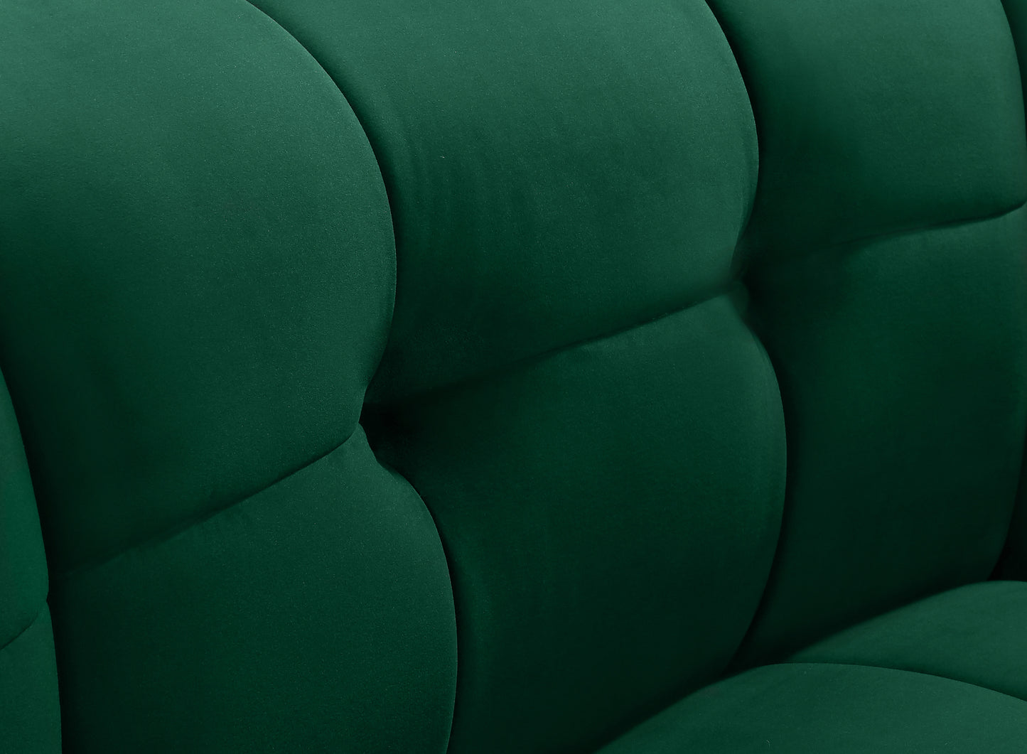 yara green velvet modular chair c