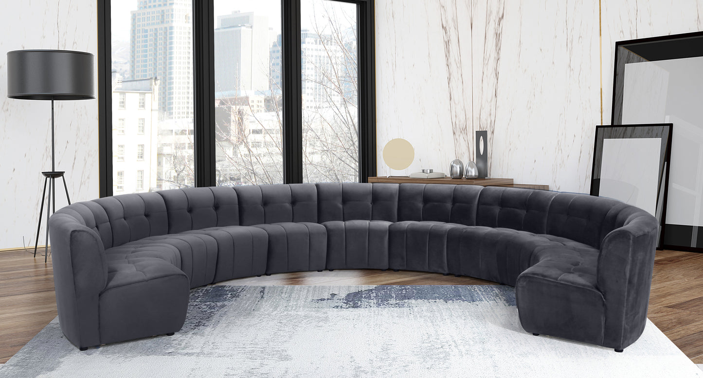 11pc. modular sectional