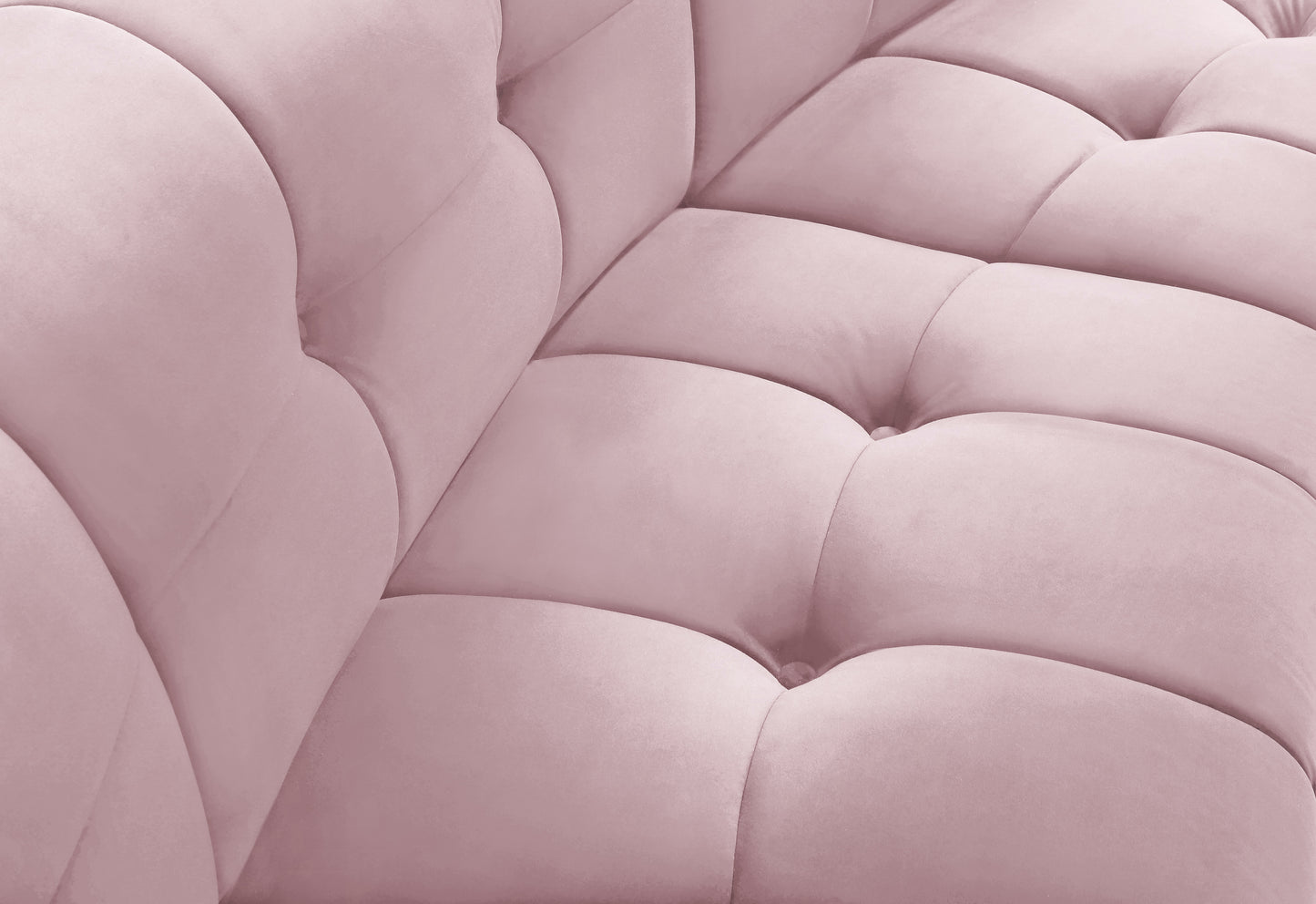 yara pink velvet modular chair c