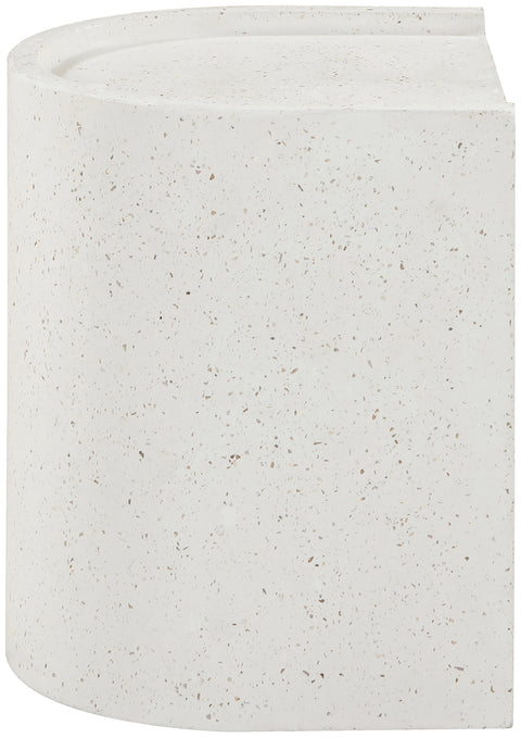 Yara Terrazzo Concrete Indoor/Outdoor End Table, 1 Piece