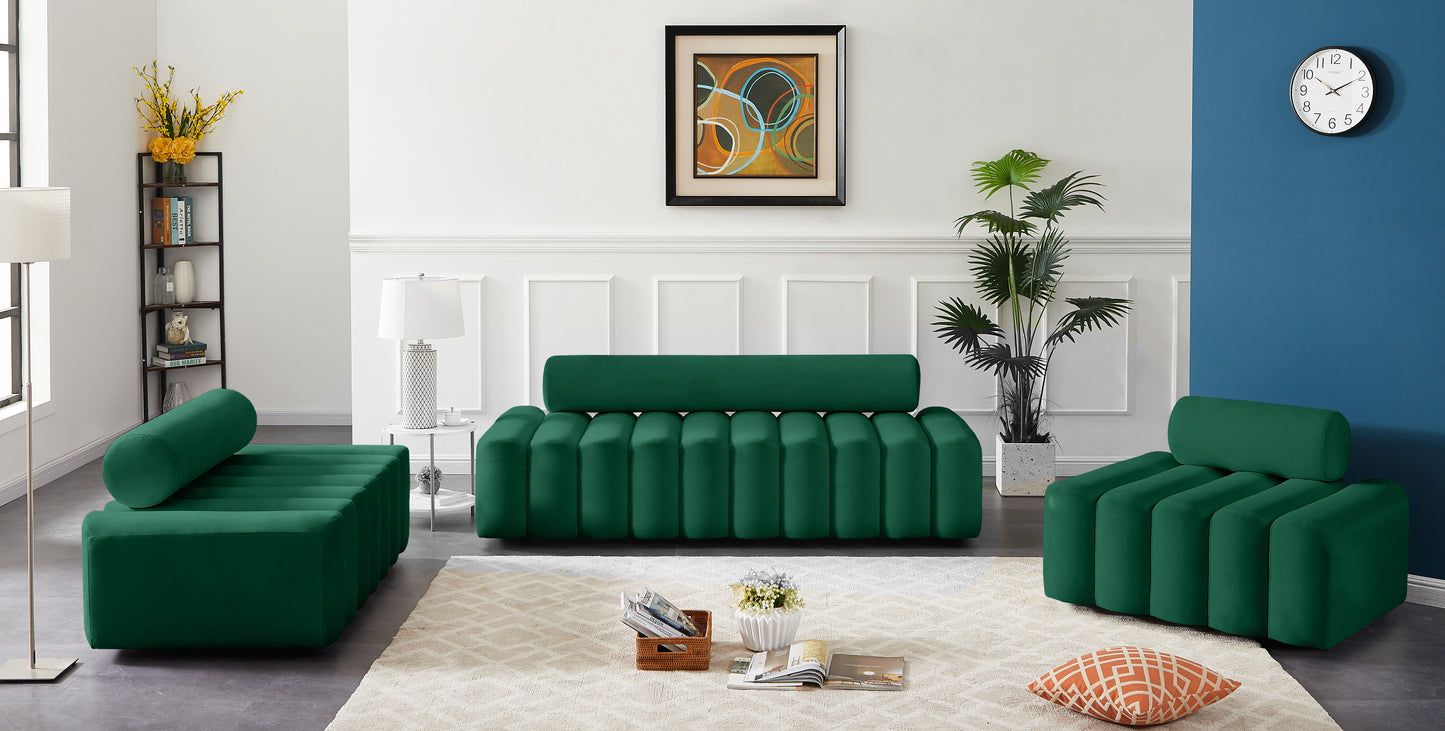 swanson green velvet chair c